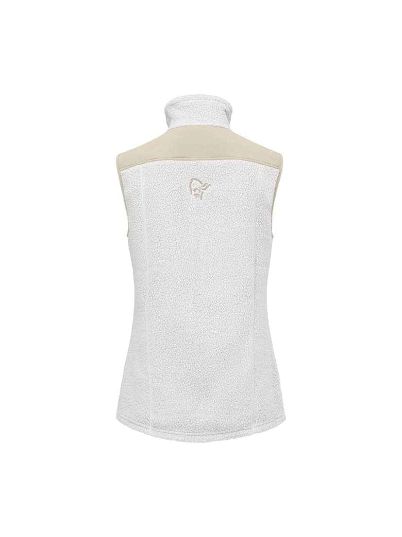 Norrøna Trollveggen Warm3 Vest (W) Whisper White/Oatmeal
