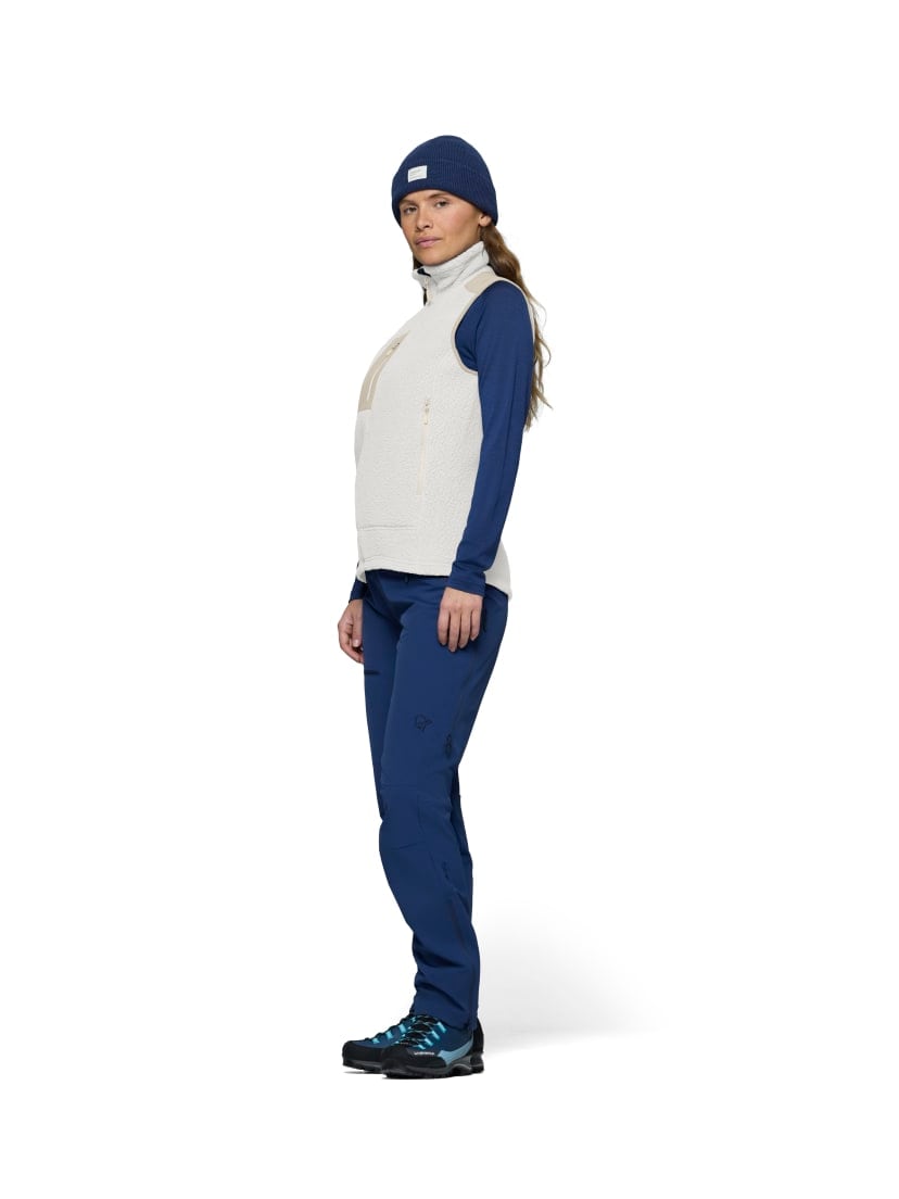 Norrøna Trollveggen Warm3 Vest (W) Whisper White/Oatmeal