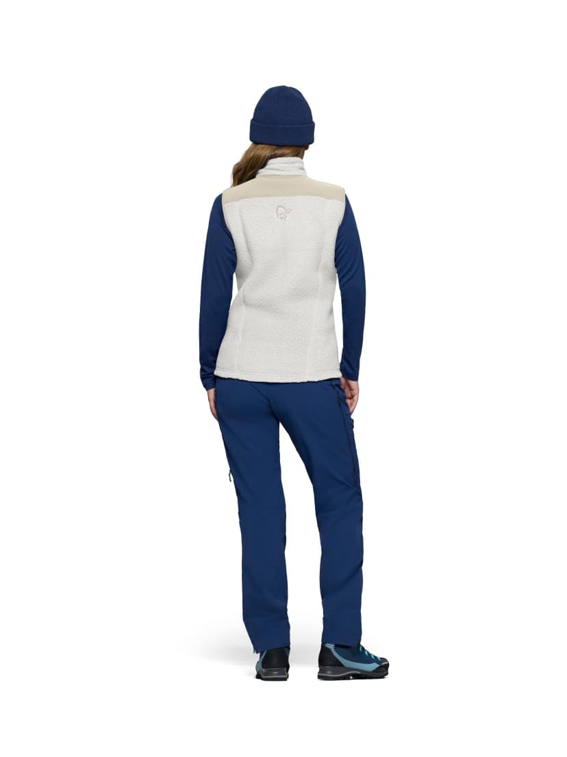 Norrøna Trollveggen Warm3 Vest (W) Whisper White/Oatmeal