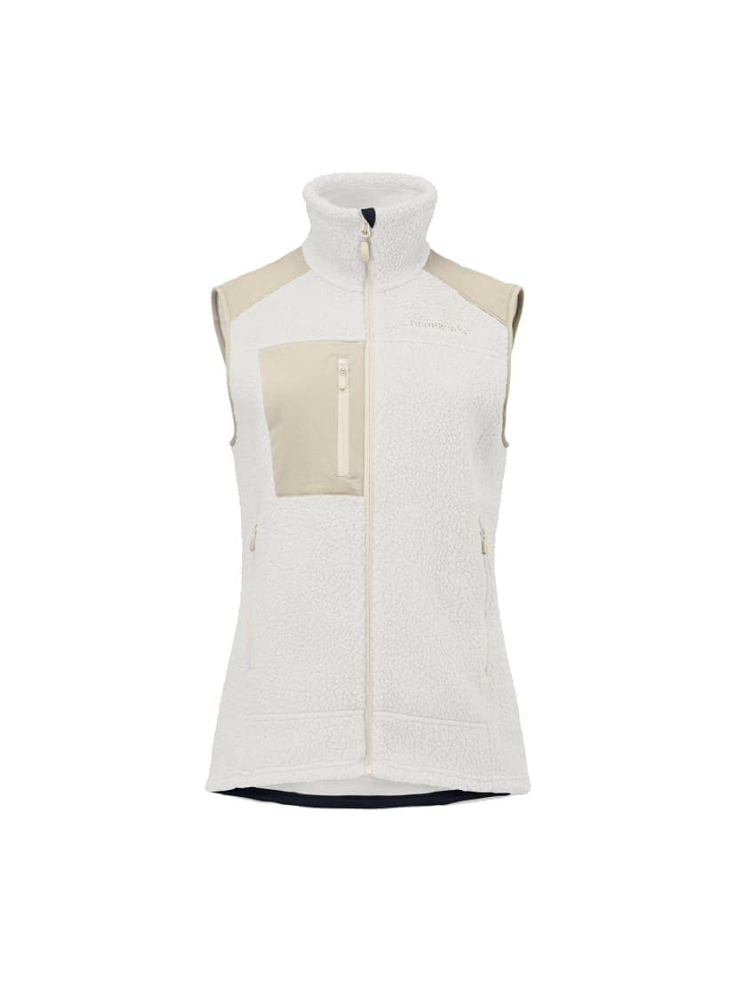 Norrøna Trollveggen Warm3 Vest (W) Whisper White/Oatmeal
