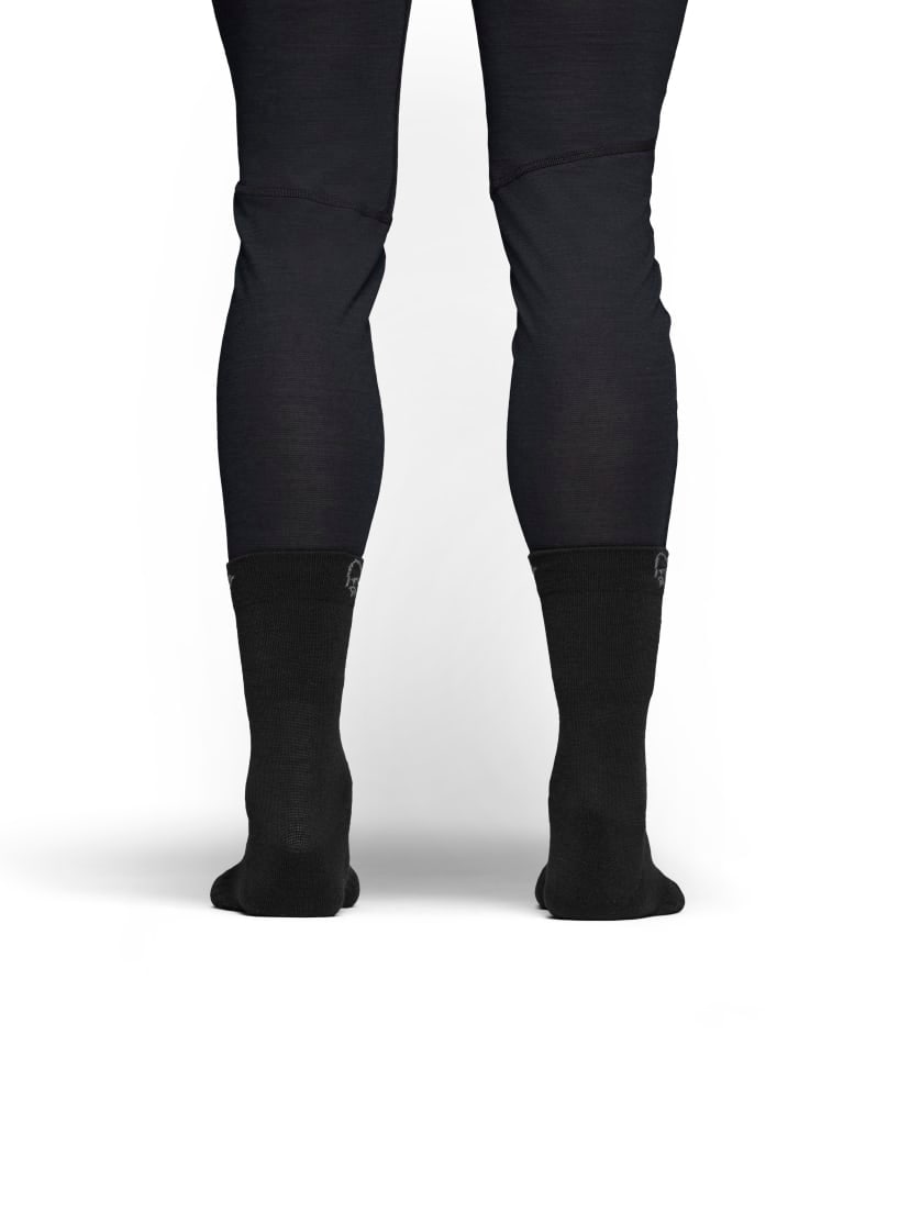 Norrøna Falketind Mid Weight Merino Socks Caviar/Iron Gate