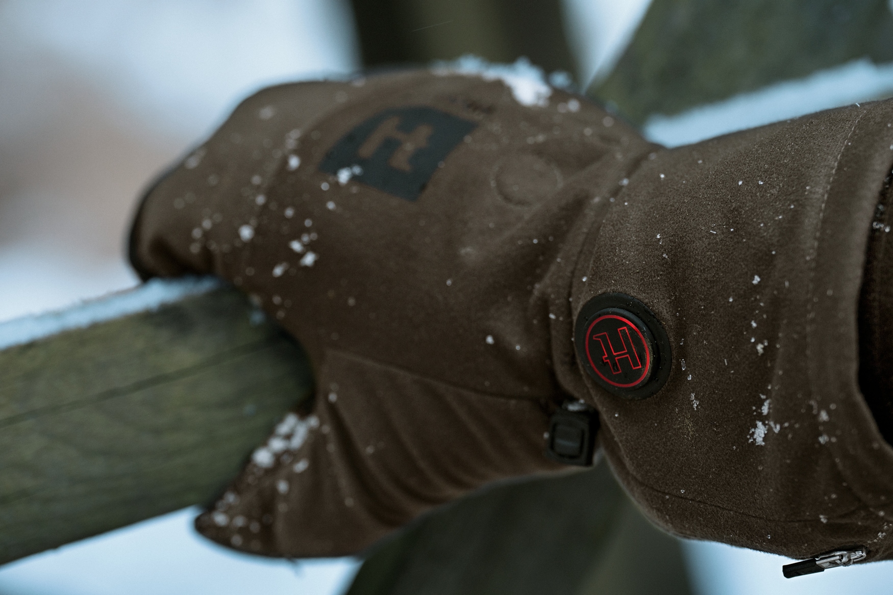 Härkila Heat HSP Votter med foldbar fingerhette Hunting Green
