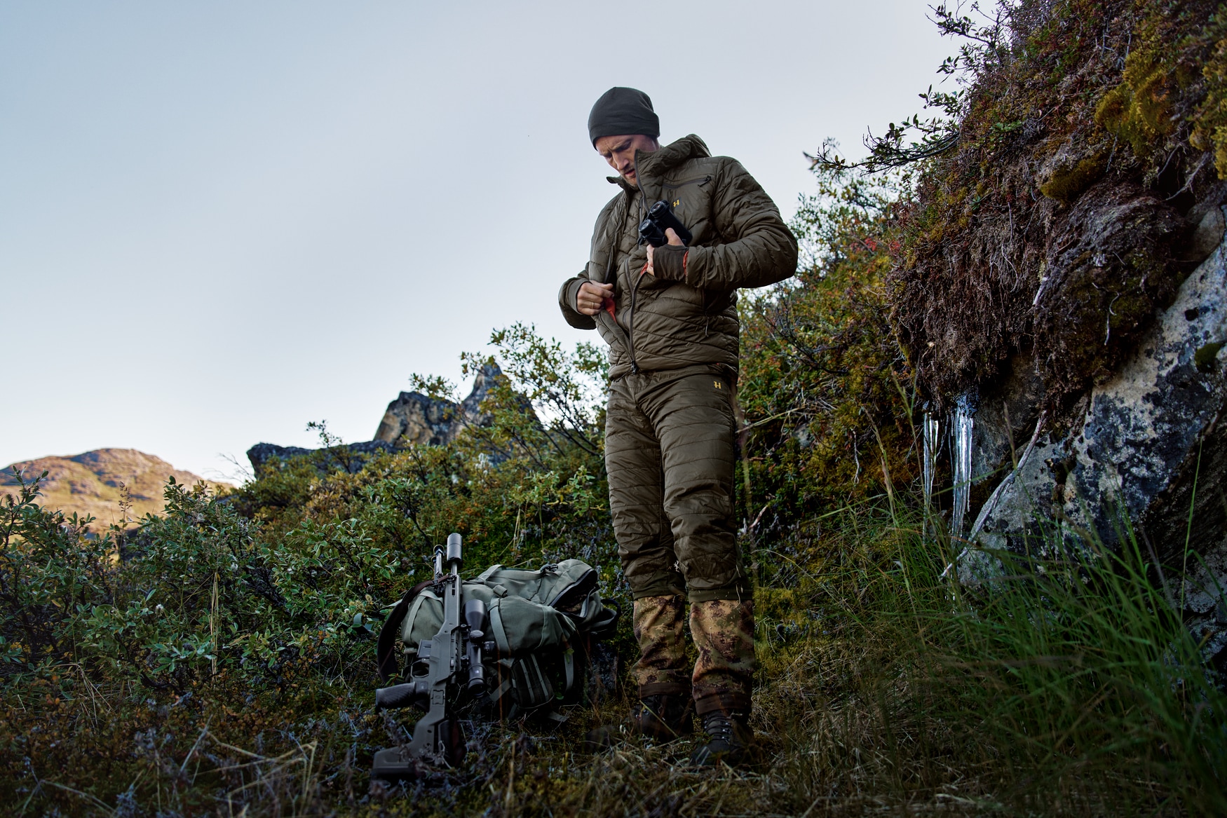 Härkila Logmar Insulated Packable Breeks Willow Green