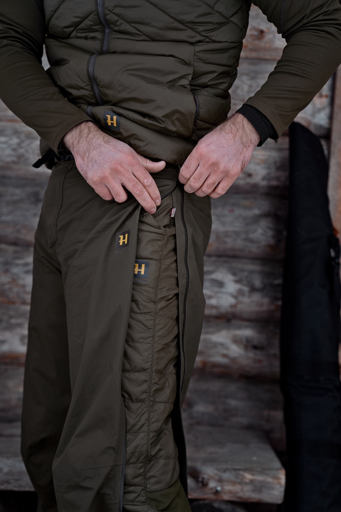 Härkila Logmar Insulated Packable Breeks Willow Green