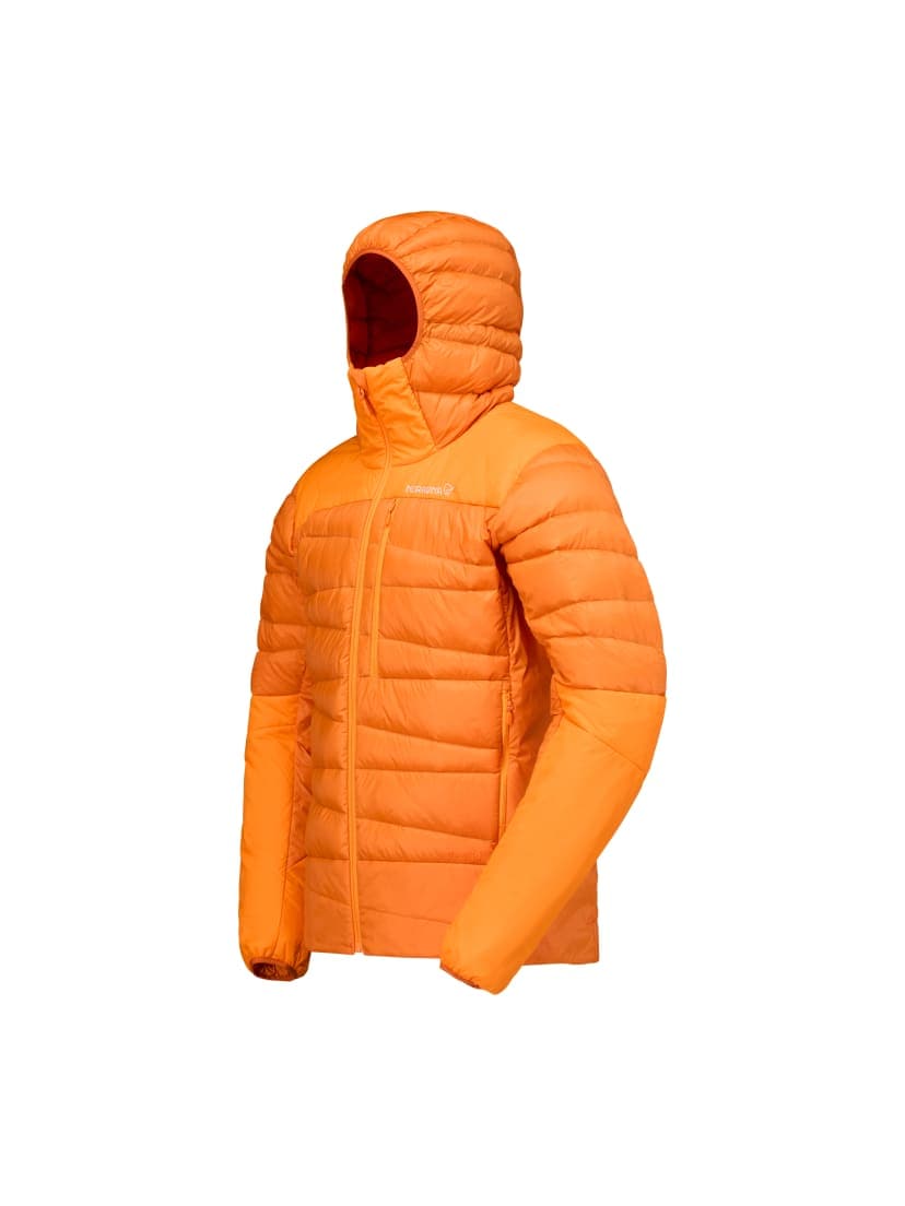 Norrøna Falketind down750 Zip Hood (M) Gold Flame